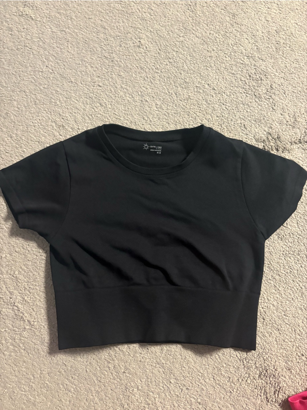 Aerie Offline Black workout top